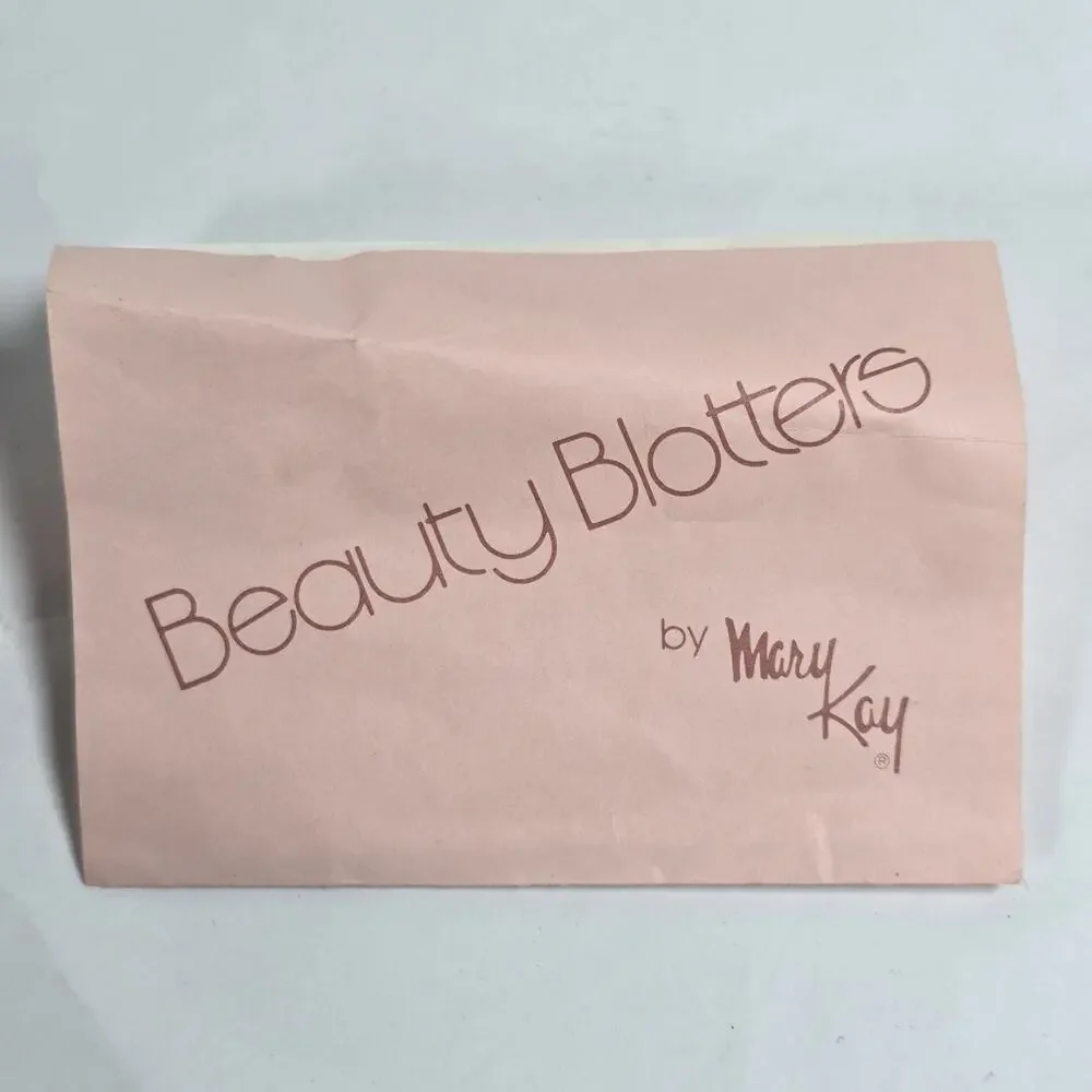 Vintage Mary Kay Beauty Blotters Makeup Brushes Cosmetic Applicator Lot